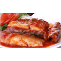 Vente chaude de sardine en conserve 425g en sauce tomate